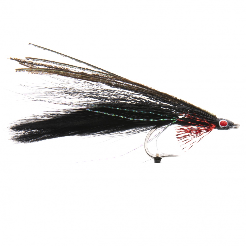 The Essential Fly Saltwater Deceiver Black Fishing Fly